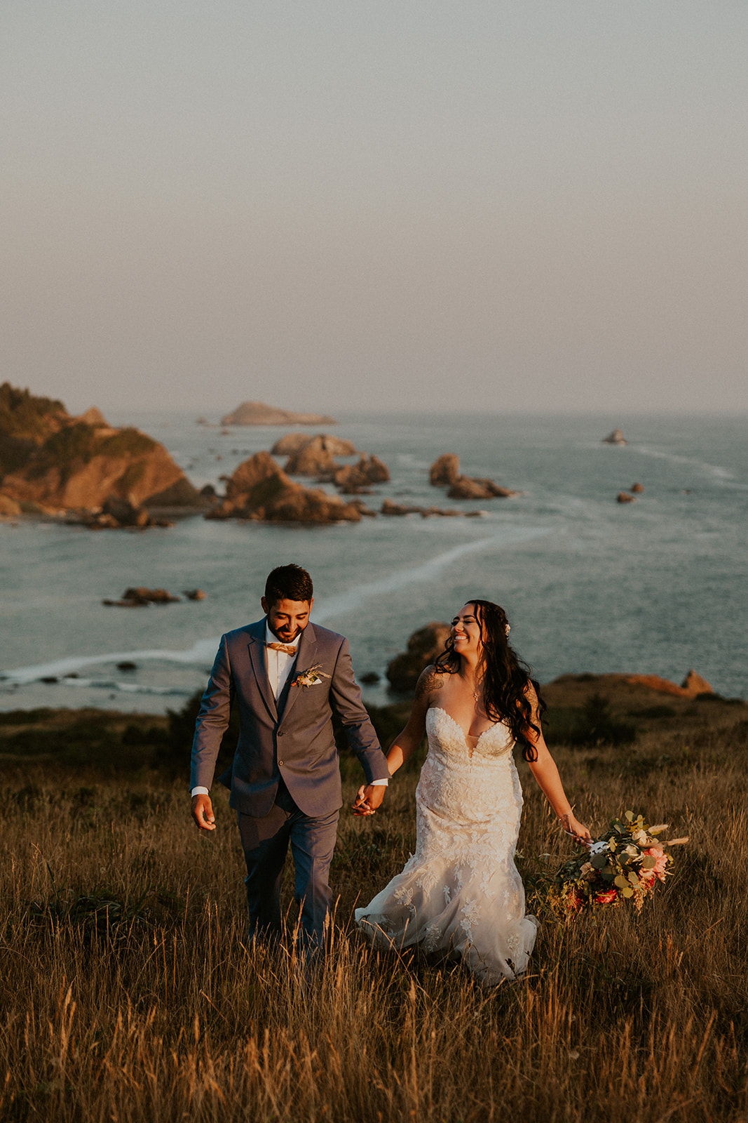 Couple with marriage license by Outshined Photography