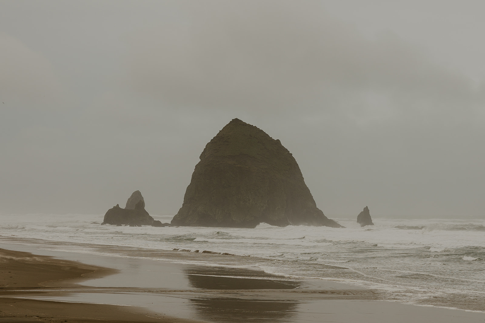 Cannon Beach elopement by Venturing Vows