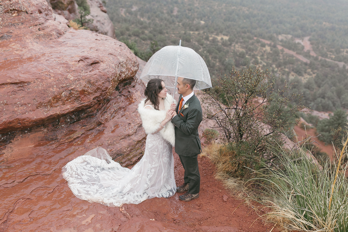 Sedona elopement booking by Outshined Photography