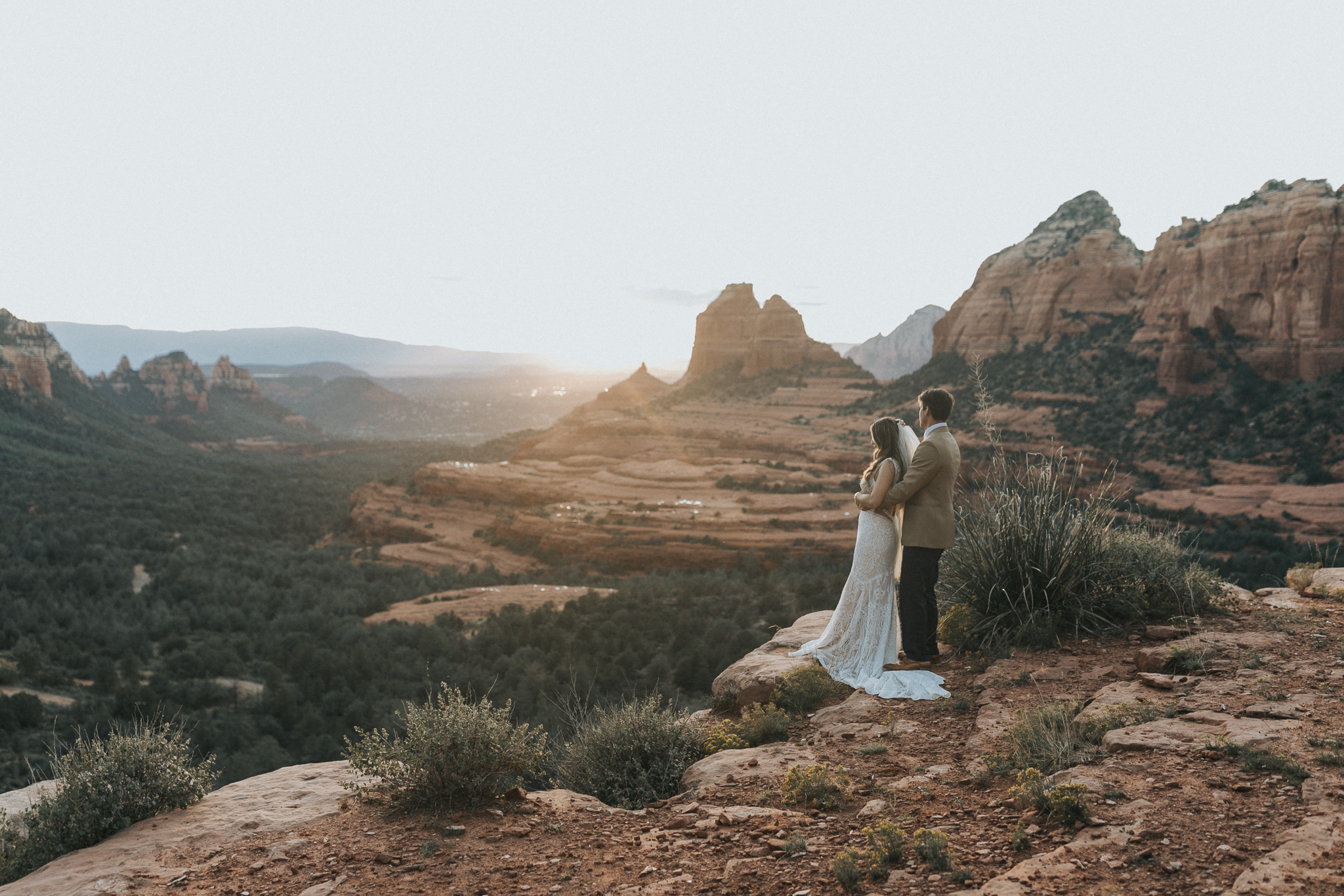 Sedona Camp Verde elopement by Outshined Photography