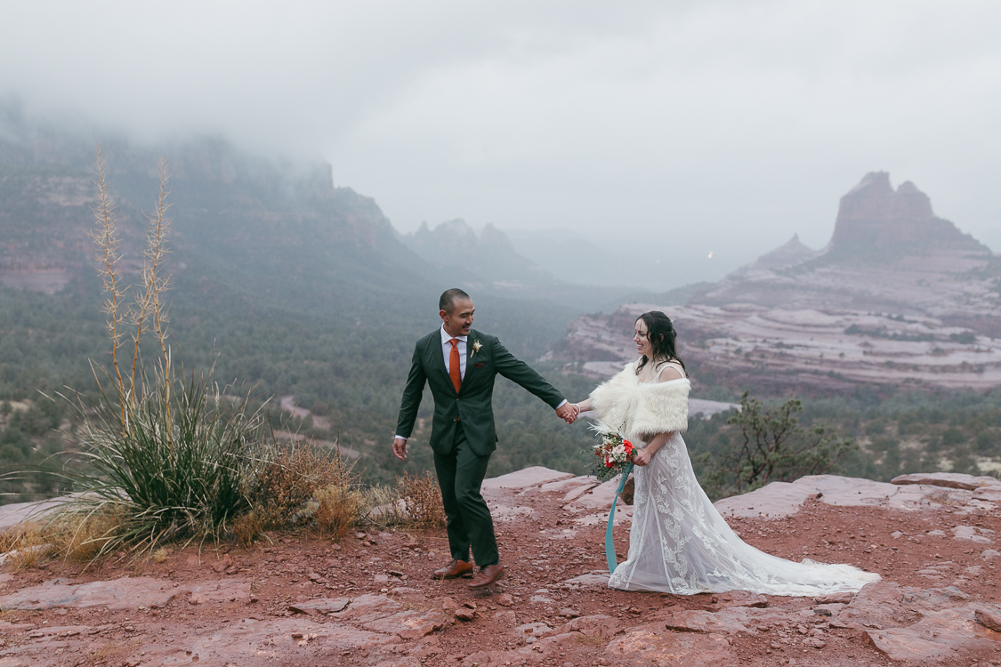 Sedona ceremony day by Outshined Photography